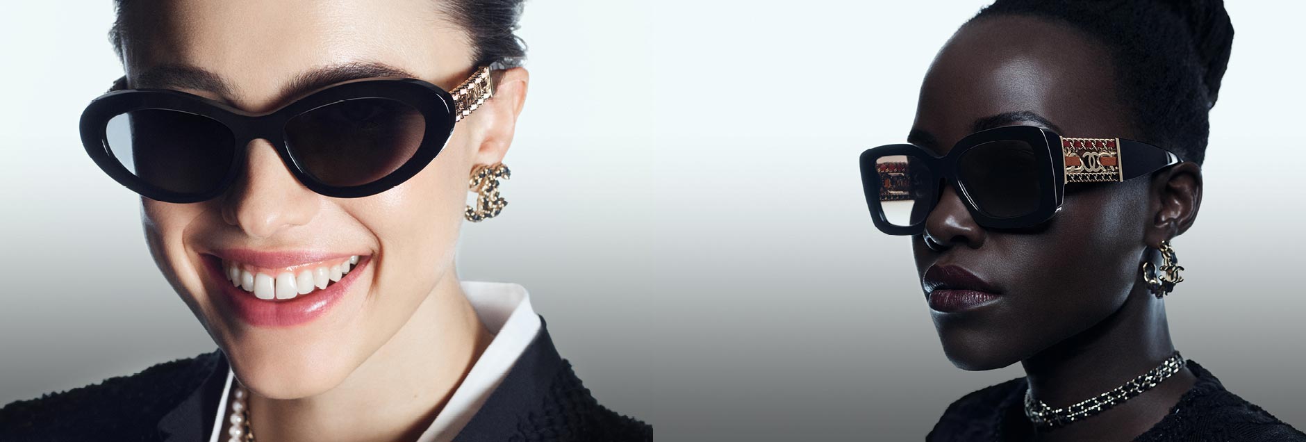 CHANEL Sonnenbrille Dame trägt Sonnenbrille von CHANEL