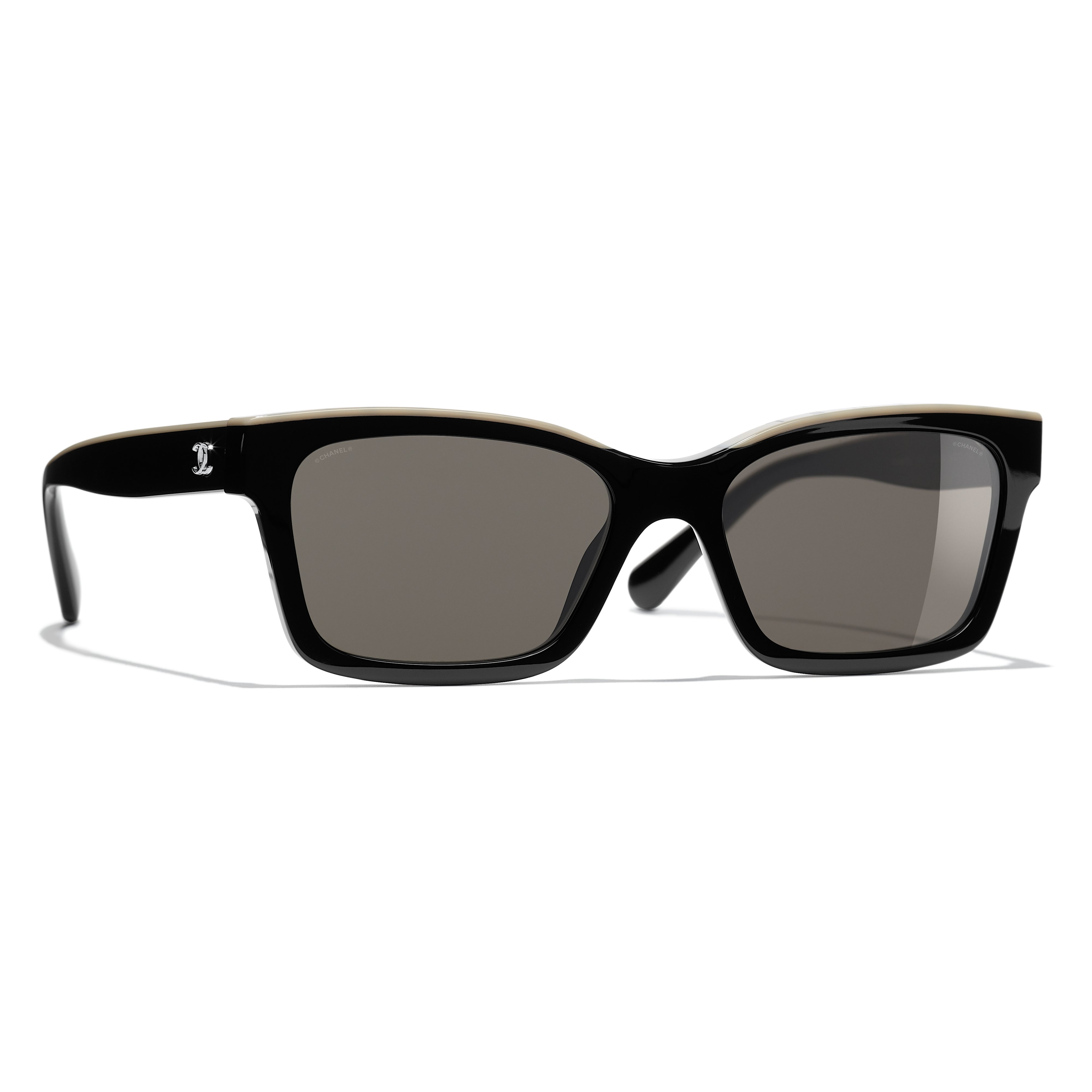 Chanel Quadratische Sonnenbrille