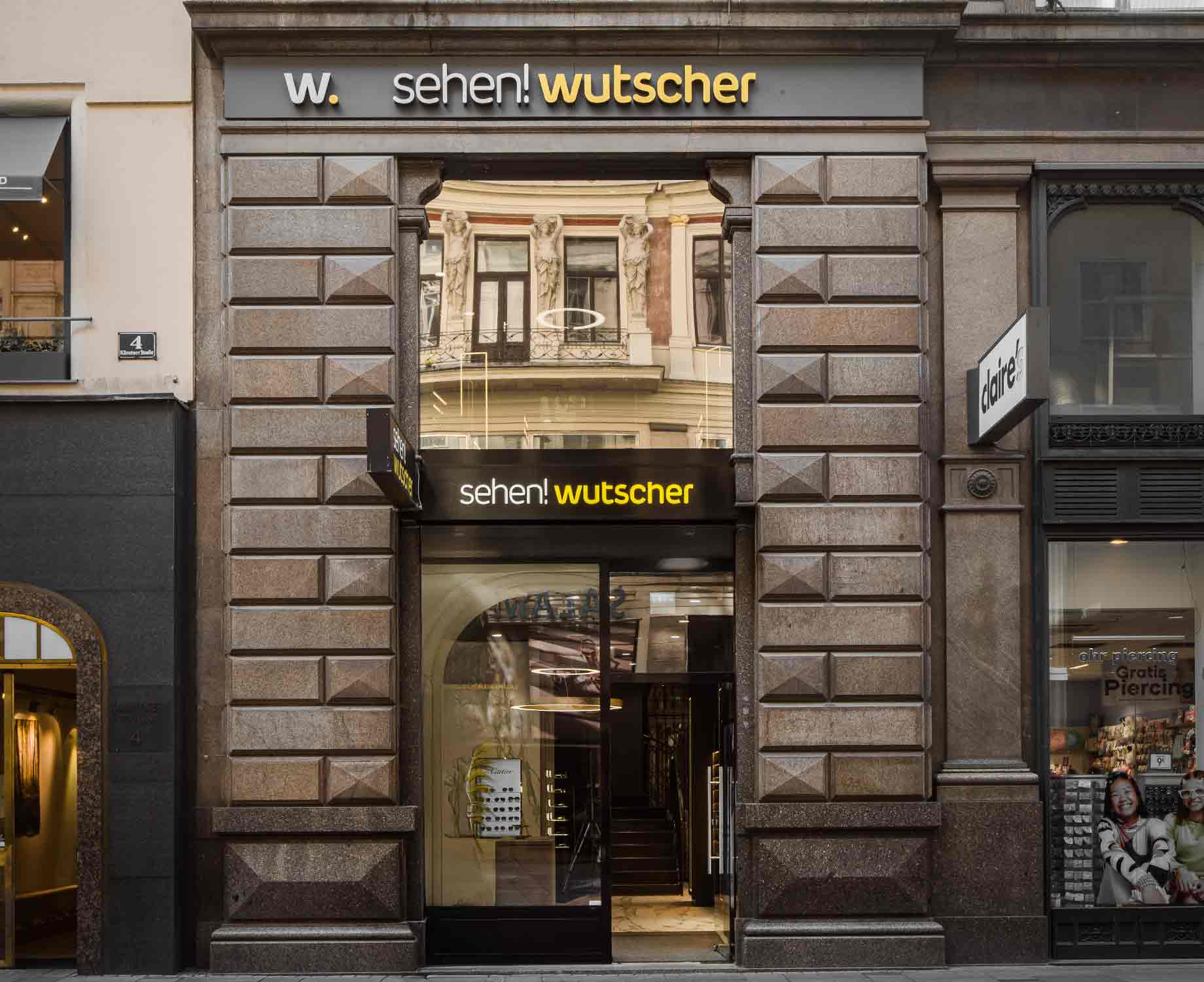 Aussenansicht Wien Kaertnerstrasse Aussenansicht Eingang sehen!wutscher Wien Kaerntnerstrasse
