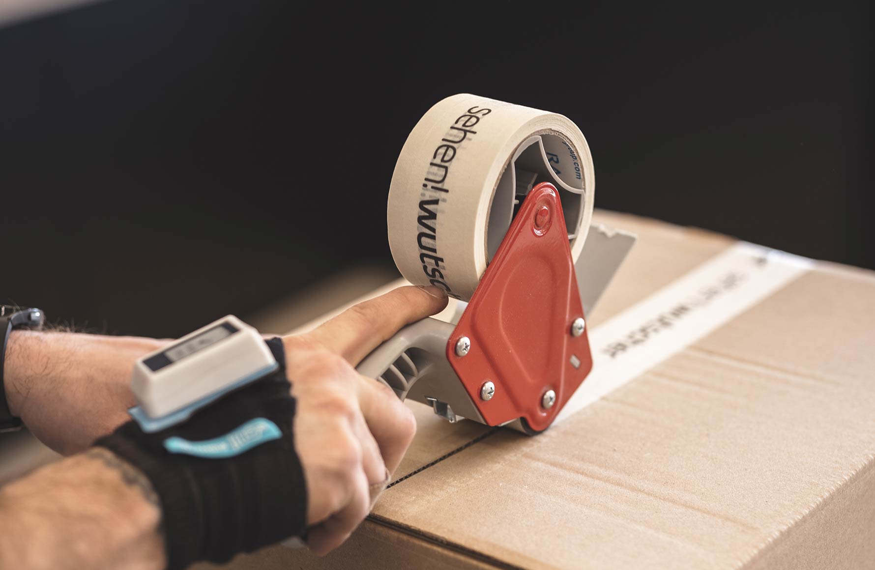 Verpacken eines Produktes Verpacken eines Produktes
