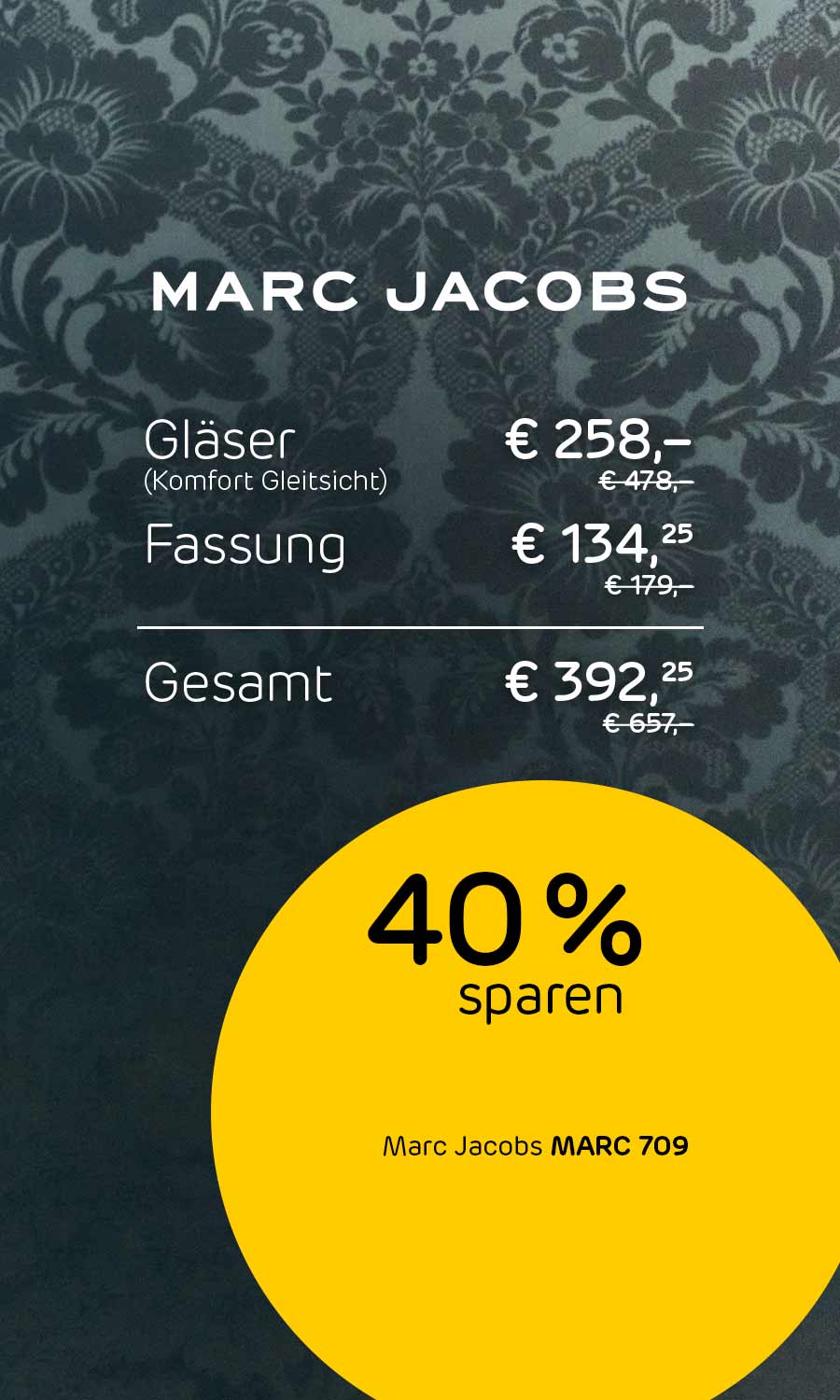 Preisbeispiel Marc Jacobs 40% sparen