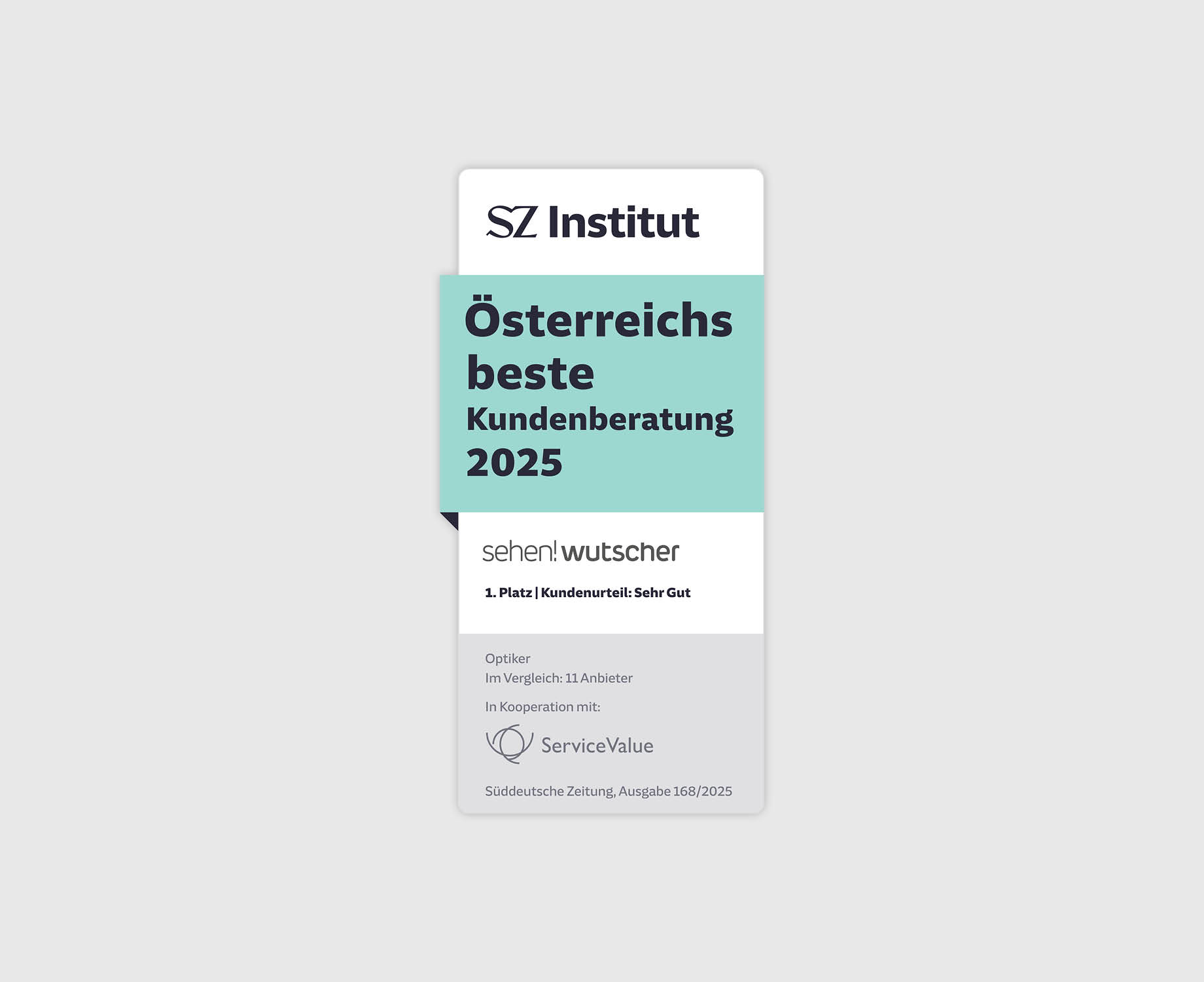 Österreichs beste Kundenberatung 2025 Österreichs beste Kundenberatung 2025